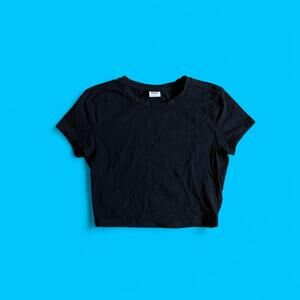 Tna Cropped Tee Black - Size S
